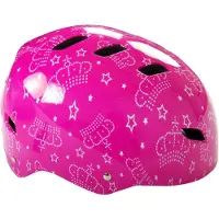 Volare Fahrrad-/Skatehelm – Pink – 55–57 cm