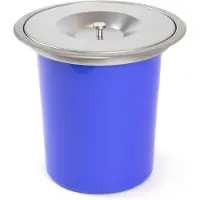 Emuca Recycelbarer Müllwürfel Für Küchenarbeitsplatten Lila Lila One Size