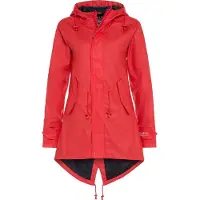 BMS Regenmantel "SoftSkin" in Rot | Gr.: 34