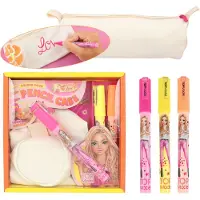 TOPModel DIY Mäppchen zum Selbstbemalen mit 3 Neon-Markern