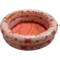 Swim Essentials Baby Pool 60cm Red Crab