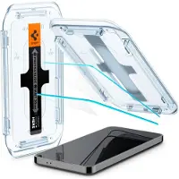 Spigen GLAStR Fit Displayschutzfolie 2er-Pack + Applicator für das Samsung Galaxy S25 / S24