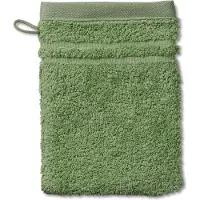 kela Waschlappen Leonora Moss Green (15 x 21 cm) (3er-Set)