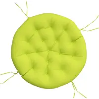 vidaXL Kissen Rund Knallgrün Ø 100x11 cm Oxford-Gewebe 361973
