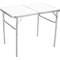 Marbueno Summer 10031 D25 90x60x39/70 Cm Höhenverstellbarer Klappcampingtisch Sortiert