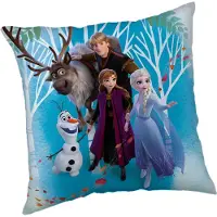 Disney Eiskönigin Family Kissen, Zierkissen 40x40 cm