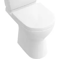 Villeroy & Boch Villeroy und Boch O.novo vita Stand-Tiefspül-WC 5689R0R1 weiß C-plus, Abgang waagerecht, spülrandlos, DirectFlush
