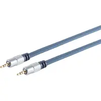 S-Impuls S/CONN maximum connectivity Home Cinema Verchromter Metall-Klinkenstecker 3,5mm stereo und verchromt