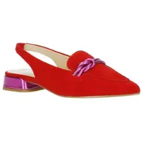 Maripé SILVIA-51-MA V.3 ROSSO, Peeptoes & Slingpumps in Rot, kombiniert für Damen, Größe 37