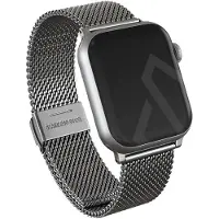 Burga Elegantes Metallgewebe-Armband für Apple Watch