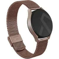 Swissten Elegantes Metallgewebe-Uhrenarmband - 20 mm