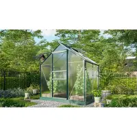 Pergart Vitavia, Gewächshaus "Marley" inkl. Ready2Grow Zubehör-Set, smaragd grün, 2,5 m², 6 mm HKP