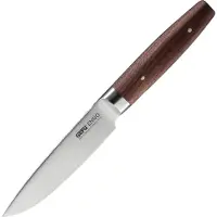 GEFU Allzweckmesser Enno Geriffelt Braun 11,5 cm