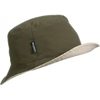 Stöhr Knitwear Reversible Hat oliv/sand - Größe S/M 9113