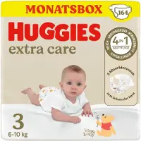 Huggies Babywindeln Extra Care mit Disney-Design Windeln Größe 3 2x72 St