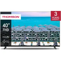 Thomson 40 Zoll (101 cm) LED Full HD Easy TV – Kein Smart – Hotel Mode, USB, HDMI, Triple-Tuner, AV IN, CI+, Panel – 40FD2S13