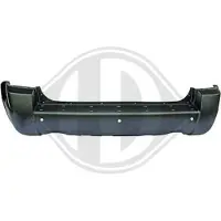 Diederichs Stoßfänger 6860057 hinten für HYUNDAI