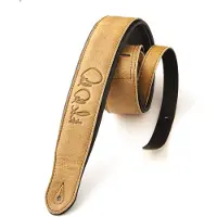 Prs Signature Leather Strap Sandstone/Black - Gitarrengurt
