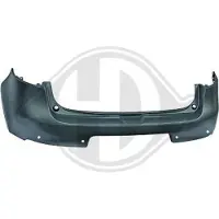 Diederichs Stoßfänger 4465056 hinten für RENAULT