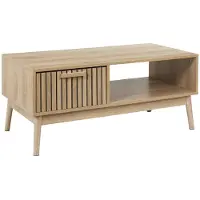 Home Deco Factory Klaus Marron Kaffeetisch