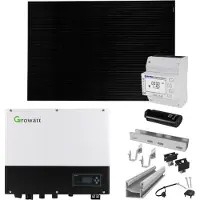 Growatt 6kWp Glas Glas PV-Anlage ohne Speicher mit SPH4000TL3-BH-UP