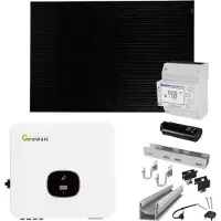Growatt 9kWp Glas Glas PV-Anlage ohne Speicher mit MOD 9000TL3-XH