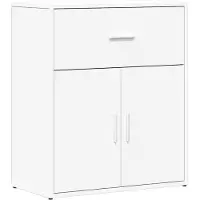 vidaXL Sideboard Weiß 60x31x70 cm Holzwerkstoff