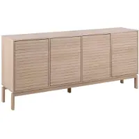 Ebuy24 Linley Sideboard 4 Türen Eichenfurnier.