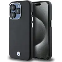 BMW BMHMP14L23PUFWK iPhone 14 Pro 6.1" czarny/black Signature Wrapped Metal MagSafe
