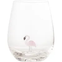 Bloomingville Misa Trinkglas Flamingo – 82060852