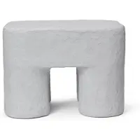 Ferm Living - Podo Hocker, weiß