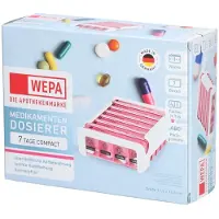 Wepa Apothekenbedarf Gmbh + Co Kg Wepa 7 Tage Compact Wochenmagazin Weiß/pink 1 St