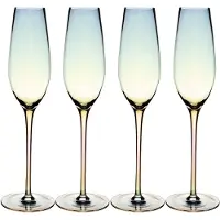 Intirilife Champagner Sekt Glas Set 200 ml