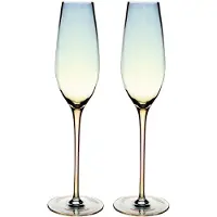 Intirilife Champagner Sekt Glas Set 200 ml