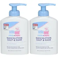 Sebamed Baby & Kind Waschlotion Haut Haar Doppelpack 2x200 ml Flüssigkeit