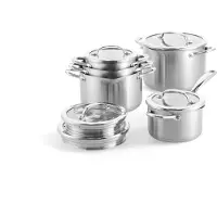 BK CC007438-001, Gemischtes Set, Silber, Edelstahl, Silber, Edelstahl, Glas