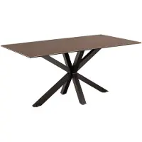 Ebuy24 Heaven Esstisch 90x160cm braun.