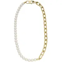 Fossil Heritage Goldfarbene Halskette JF04727710