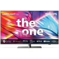 Philips 55PUS8949/12, 139,7 cm (55"), 3840 x 2160 Pixel, LED, Smart-TV, WLAN, Anthrazit, Grau