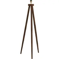 Light & Living - Stehleuchte Ilias - Braun - 52x52x122cm für Wohnzimmer, Schlafzimmer
