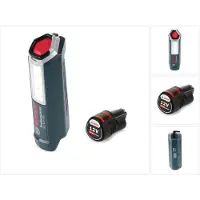 Bosch Professional GLI 12V-300 Akku Lampe + 1x GBA 12V 2,0 Ah Akku - ohne Ladegerät
