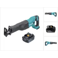 Makita DJR 186 F1 Akku Reciprosäge Säbelsäge 18 V + 1x Akku 3,0 Ah - ohne Ladegerät