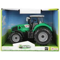Toi-Toys Traktor 20 cm Friktion grün 28510B