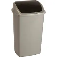 EKO Schwingdeckeleimer Swing 50 l grau