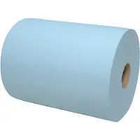 Mts euro products Mini Matic XL Blaue Handtuchrolle, 6 Rollen