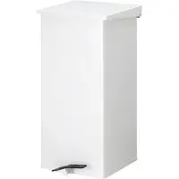 DutchDesign Abfallbehälter Carro-Kick 110 Liter weiss (31004577)