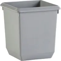 V-Part Papierkorb Polypropylen 21 L 28 (B) x 28 (T) x 31 (H) cm Grau