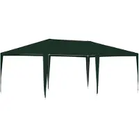 vidaXL Profi-Partyzelt 4×6 m Grün 90 g/m²