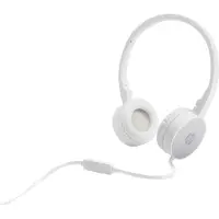HP Stereo-Headset H2800, Kabelgebunden, Anrufe/Musik, 125 g, Kopfhörer, Silber, Weiß