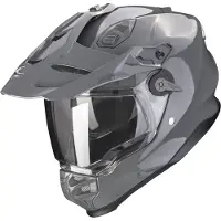 Scorpion ADF-9000 Air Solid Cement Grau Endurohelm Größe XS